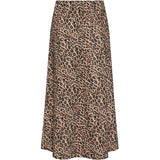 PIECES PIECES dame nederdel PCFRANAN Restudsalg Black Leo