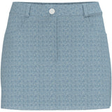 PIECES PIECES dame nederdel PCJACY Skirt Light Blue Denim