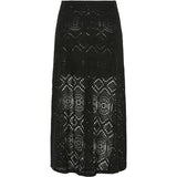 PIECES PIECES dame nederdel PCSONNIE Skirt Black