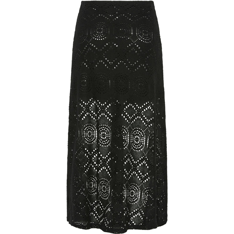 PIECES PIECES dame nederdel PCSONNIE Skirt Black