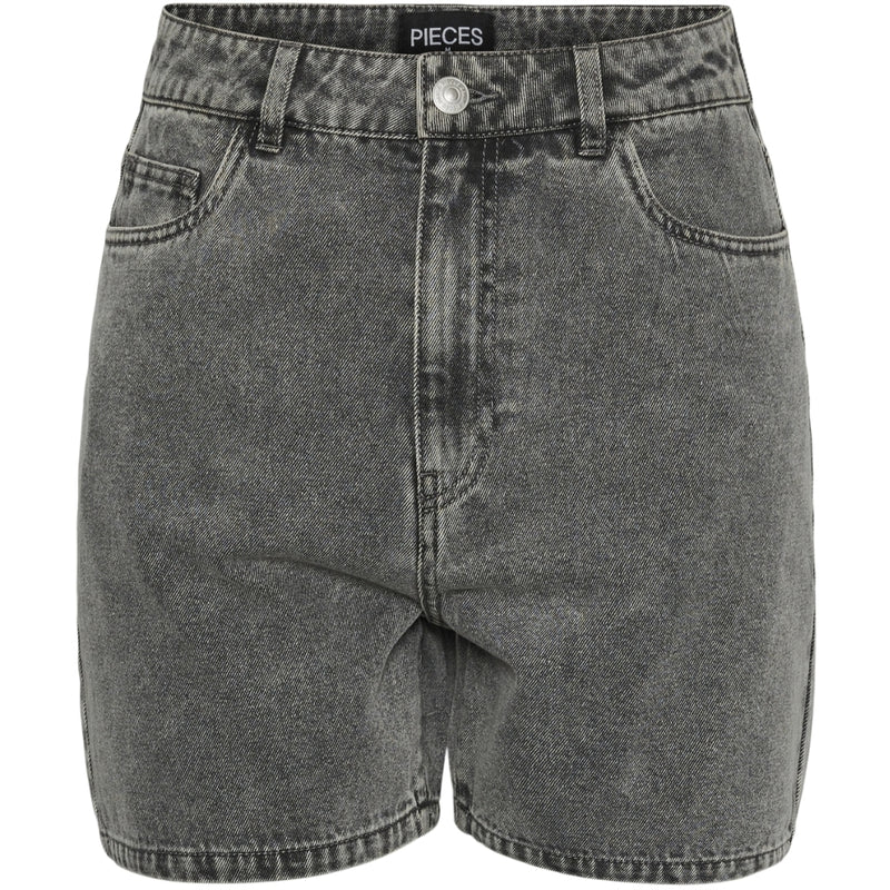 PIECES PIECES dame shorts PCABBI Shorts Light Grey Denim