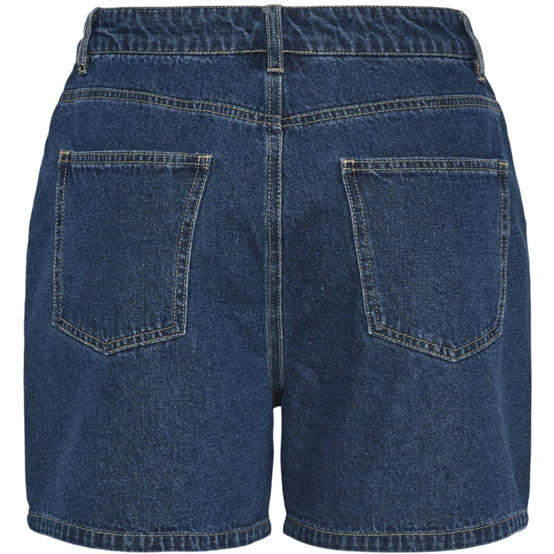 PIECES PIECES dame shorts PCABBI Shorts Medium blue denim