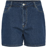 PIECES PIECES dame shorts PCABBI Shorts Medium blue denim