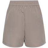 PIECES PIECES dame shorts PCBOSSY Shorts Silver Mink