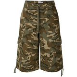 PIECES PIECES dame shorts PCMIMMI Shorts Mermaid CAMOUFLAGE