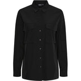 PIECES PIECES dame skjorte PCDRE Shirt Black