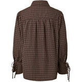 PIECES PIECES dame skjorte PCMAYA Shirt Hot Fudge Birch