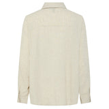 PIECES PIECES dame skjorte PCPIA Shirt Birch Detail MELANGE