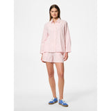 PIECES PIECES dame skjorte PCSULLE Shirt Cloud Dancer Stripes Pink Lemonade