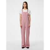 PIECES PIECES dame spencer heldragt PCALLO Pants Suit Salsa Cloud dancer stripes