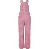 PIECES PIECES dame spencer heldragt PCALLO Pants Suit Salsa Cloud dancer stripes