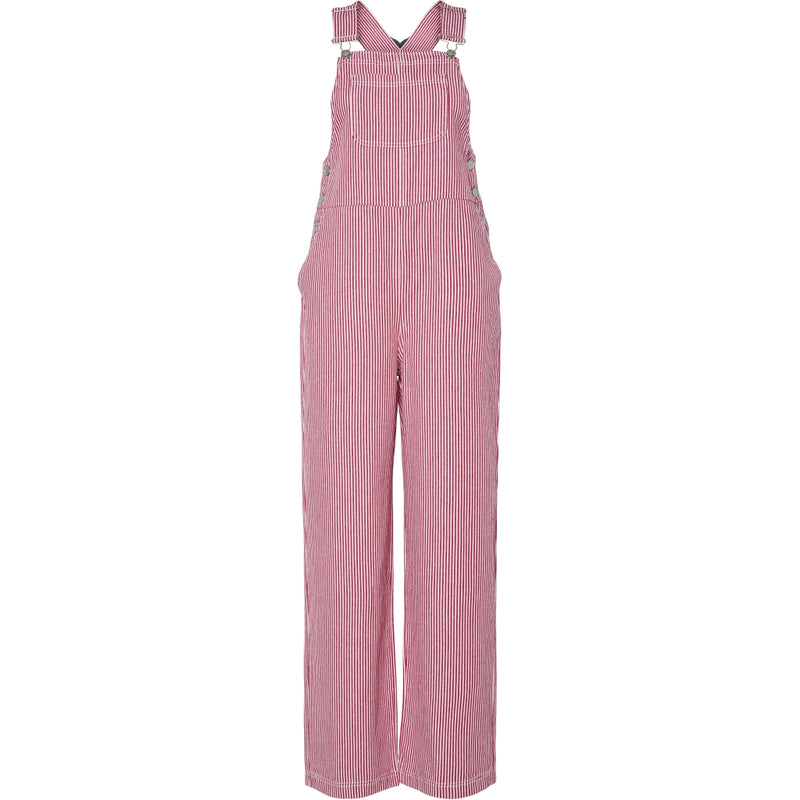 PIECES PIECES dame spencer heldragt PCALLO Pants Suit Salsa Cloud dancer stripes
