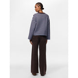 PIECES PIECES dame strik PCJASSY Knit Hot Fudge CASHMERE BLUE