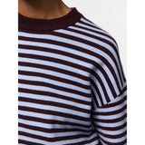 PIECES PIECES dame strik PCJASSY Knit Hot Fudge CASHMERE BLUE