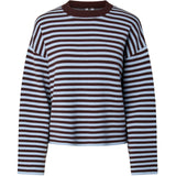 PIECES PIECES dame strik PCJASSY Knit Hot Fudge CASHMERE BLUE