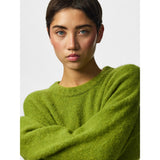 PIECES PIECES dame strik PCTINA Knit Woodbine MELANGE