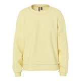 PIECES PIECES dame sweatshirt PCCHILLI Sweatshirt French Vanilla