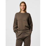 PIECES PIECES dame sweatshirt PCCHILLI Sweatshirt Morel