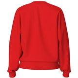 PIECES PIECES dame sweatshirt PCCHILLI Sweatshirt Poppy Red