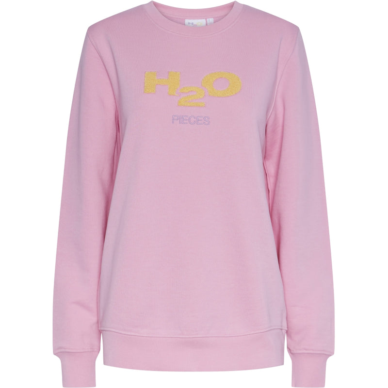 PIECES PIECES dame sweatshirt PCMIXTAPE Sweatshirt Begonia Pink H2O