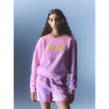 PIECES PIECES dame sweatshirt PCMIXTAPE Sweatshirt Begonia Pink H2O