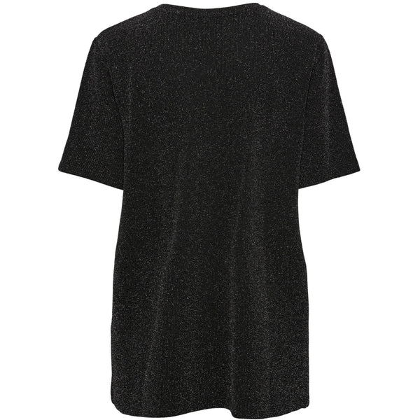 PIECES PIECES dame t-shirt PCLINA T-shirt Black