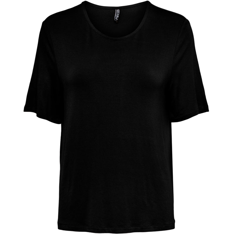 PIECES PIECES dame t-shirt PCMIKELA T-shirt Black
