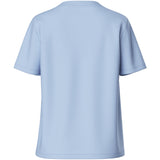 PIECES PIECES dame t-shirt PCRIA T-shirt Cashmere Blue