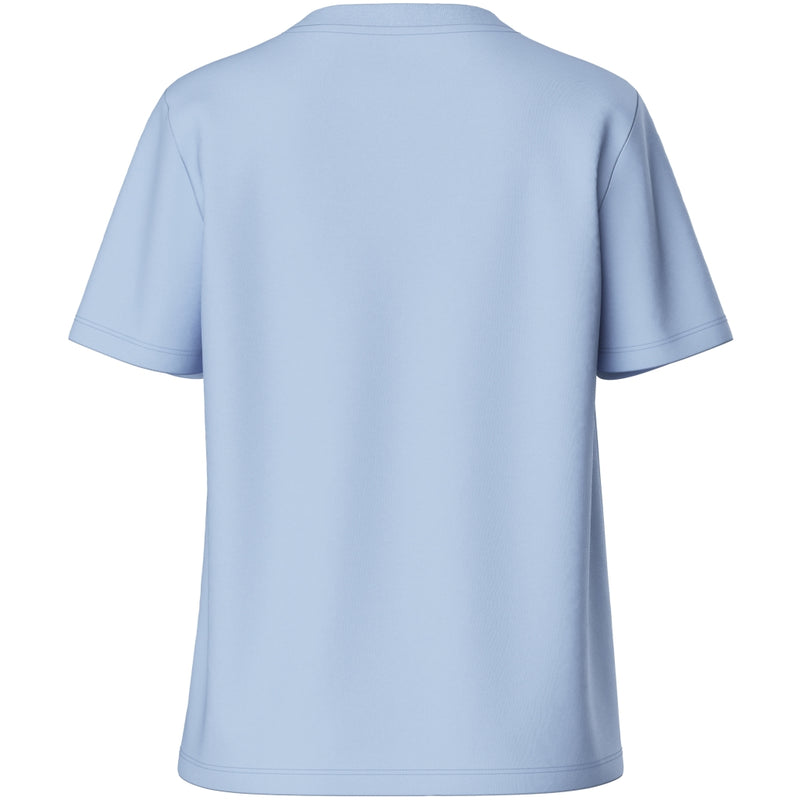 PIECES PIECES dame t-shirt PCRIA T-shirt Cashmere Blue
