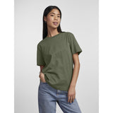 PIECES PIECES dame t-shirt PCRIA T-shirt Deep Lichen Green