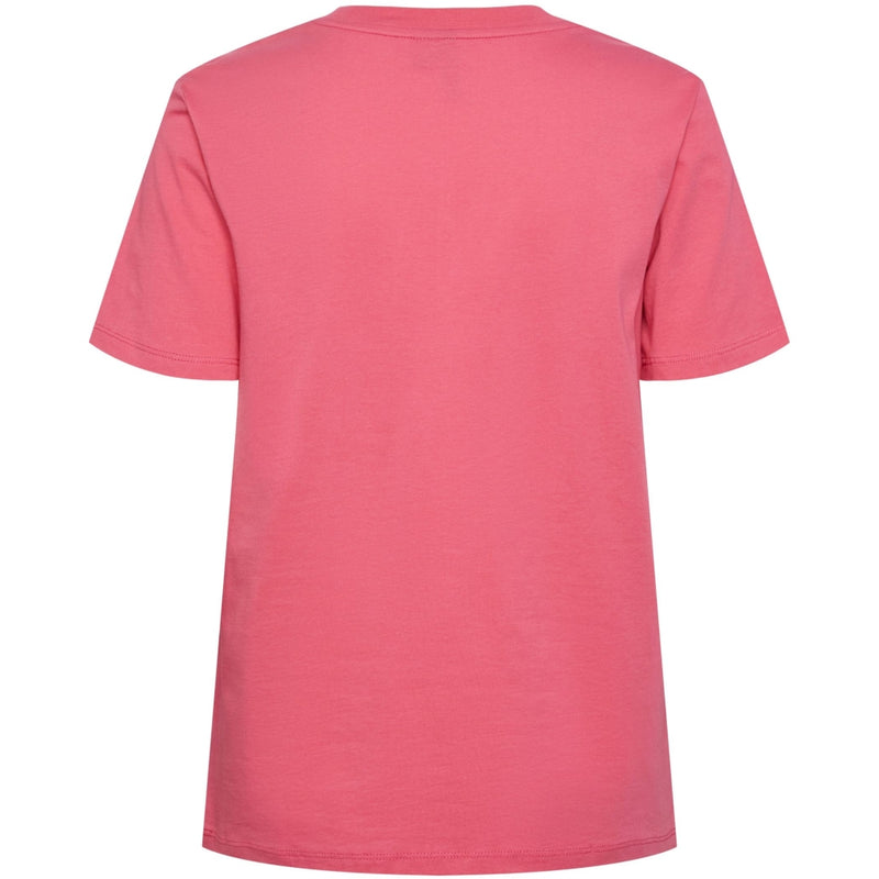 PIECES PIECES dame t-shirt PCRIA T-shirt Hot Pink