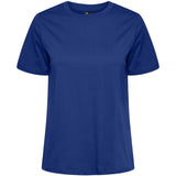 PIECES PIECES dame t-shirt PCRIA T-shirt Mazarine Blue