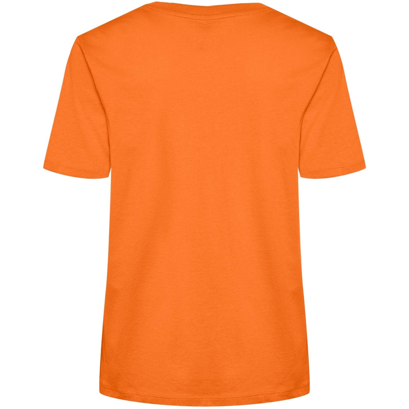 PIECES PIECES dame t-shirt PCRIA T-shirt Persimmon Orange