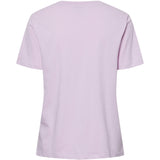 PIECES PIECES dame t-shirt PCRIA T-shirt Pink Lavender