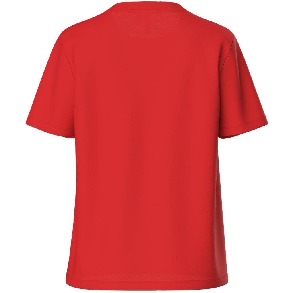 PIECES T-Shirt PCRIA Donna – Rigata, Scollo Rotondo, Vestibilità Regolare, Marca Danese