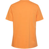 PIECES PIECES dame t-shirt PCRIA T-shirt Tangerine