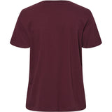 PIECES PIECES dame t-shirt PCRIA T-shirt Tawny Port