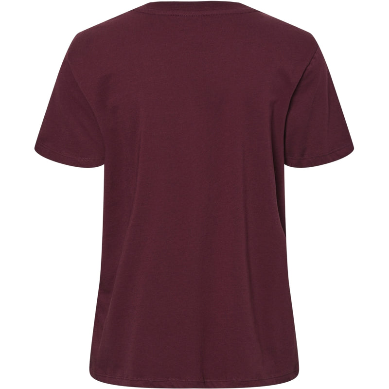 PIECES PIECES dame t-shirt PCRIA T-shirt Tawny Port