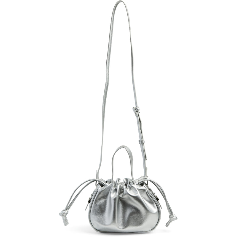 PIECES PIECES dame taske PCBALLOON Bag Silver Colour Silver