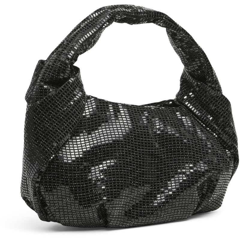 PIECES PIECES dame taske PCNITTER Bag Black Silver trim