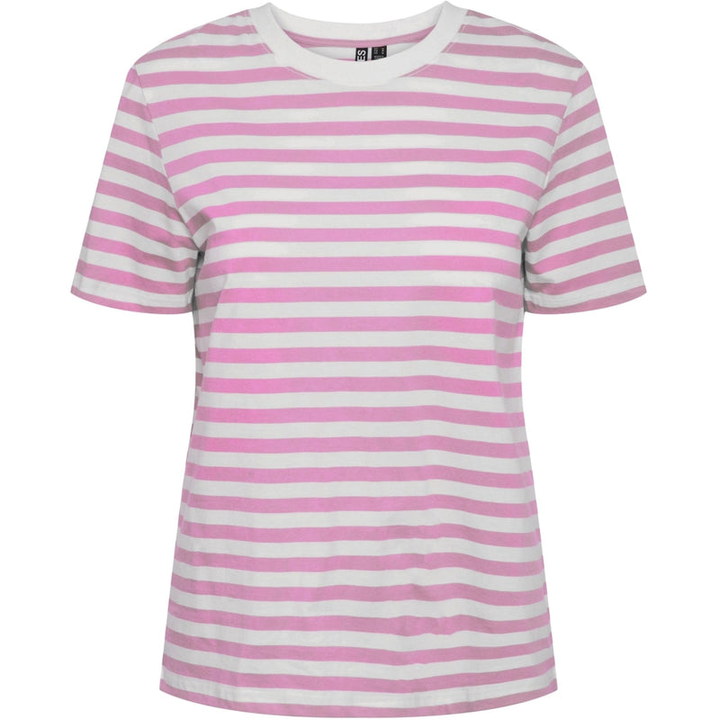 PIECES PIECES dame tee PCRIA T-shirt Pastel Lavender BRIGHT WHITE