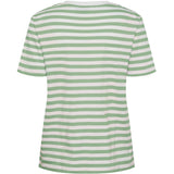 PIECES PIECES dame tee PCRIA T-shirt Quiet Green BRIGHT WHITE