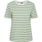 PIECES PIECES dame tee PCRIA T-shirt Quiet Green BRIGHT WHITE