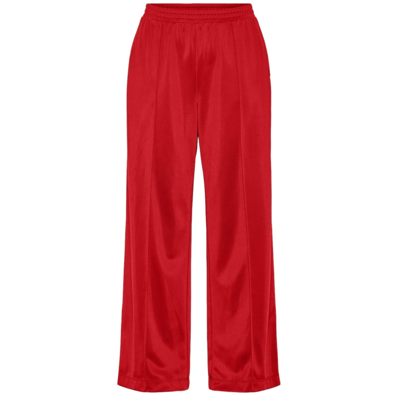 PIECES PIECES dame track pants PCGRACE Pant High risk red