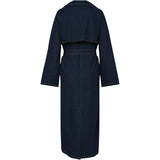 PIECES PIECES dame trenchcoat PCFREYA Jacket Dark Blue Denim