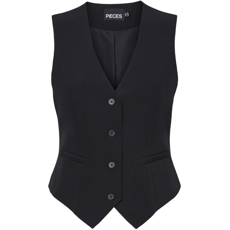 PIECES PIECES dame vest PCBOZZY Vest Black