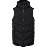 PIECES PIECES dame vest PCJAMILLA Vest Black