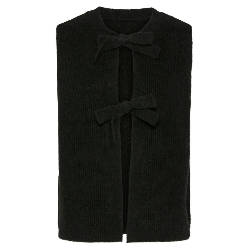 PIECES PIECES dame vest PCSILLY Vest Black