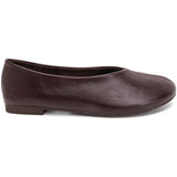 SHOES Palina dame ballerina sko 9872 Shoes Mocca
