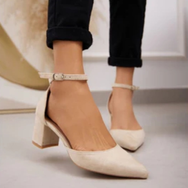 SHOES Philippine dame sko 7584 Shoes Beige